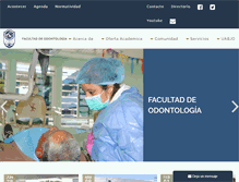 Tablet Screenshot of odontologia.uabjo.mx